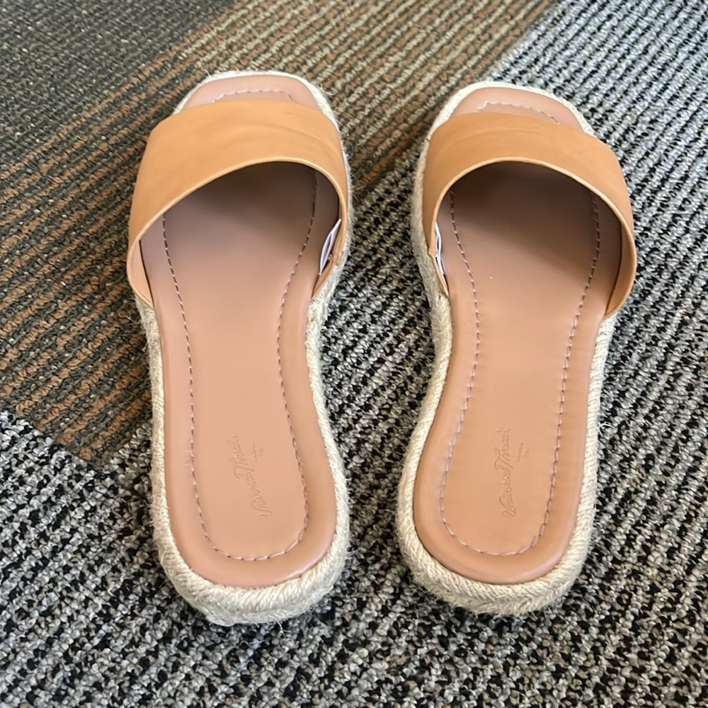 Universal Thread Maren Square Toe Espadrille Slid… - image 5